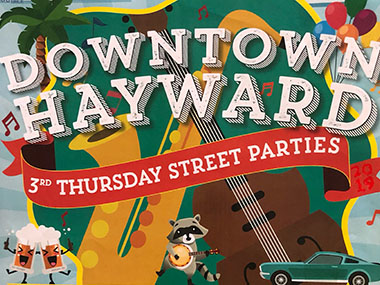 Downtown Hayward illustration